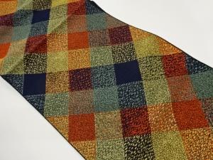 本場筑前博多菱模様織出し名古屋帯